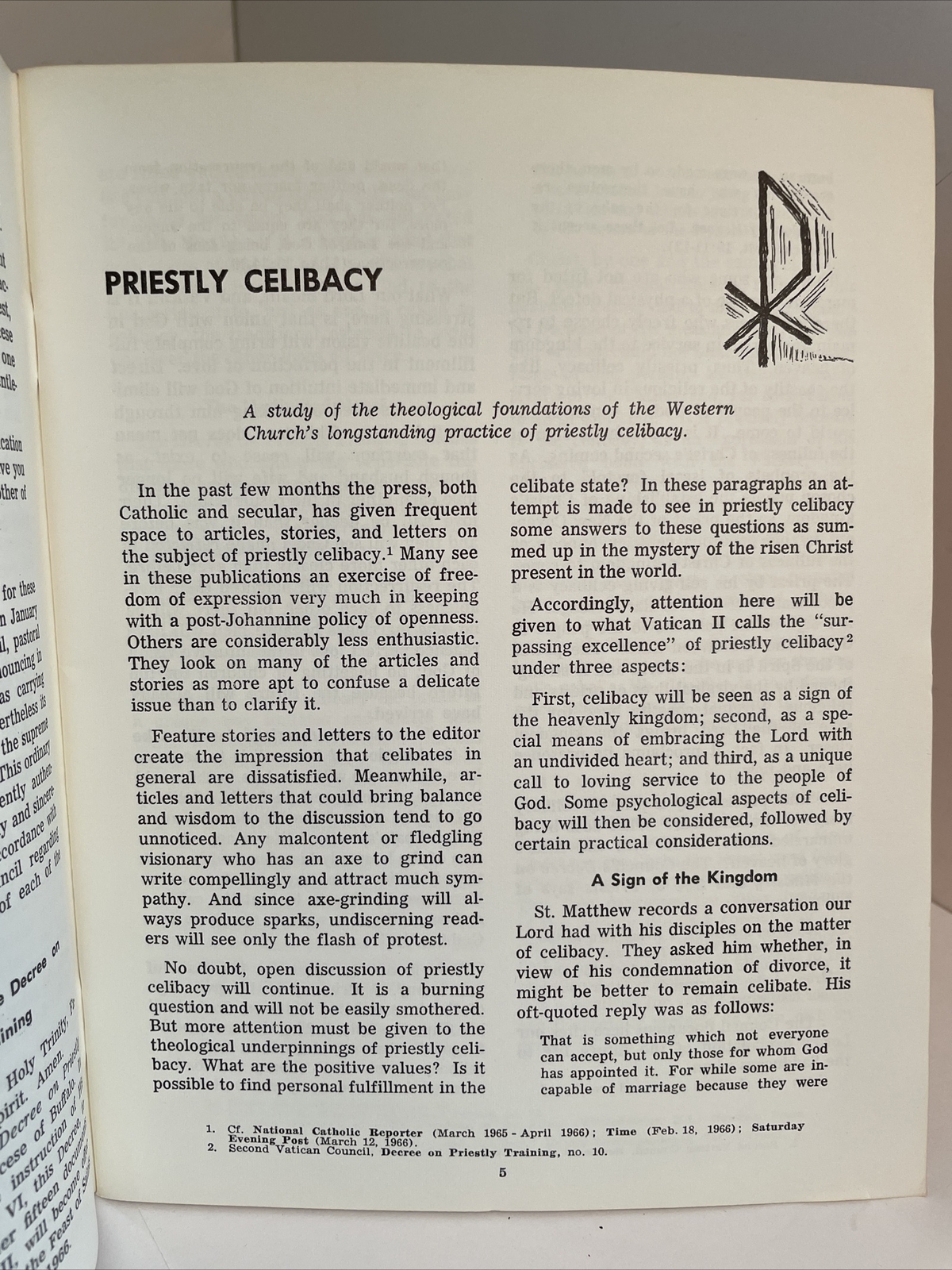 AURORA CHRISTI. Publication St. John Vianney Seminary; East Aurora, NY 1962-1970