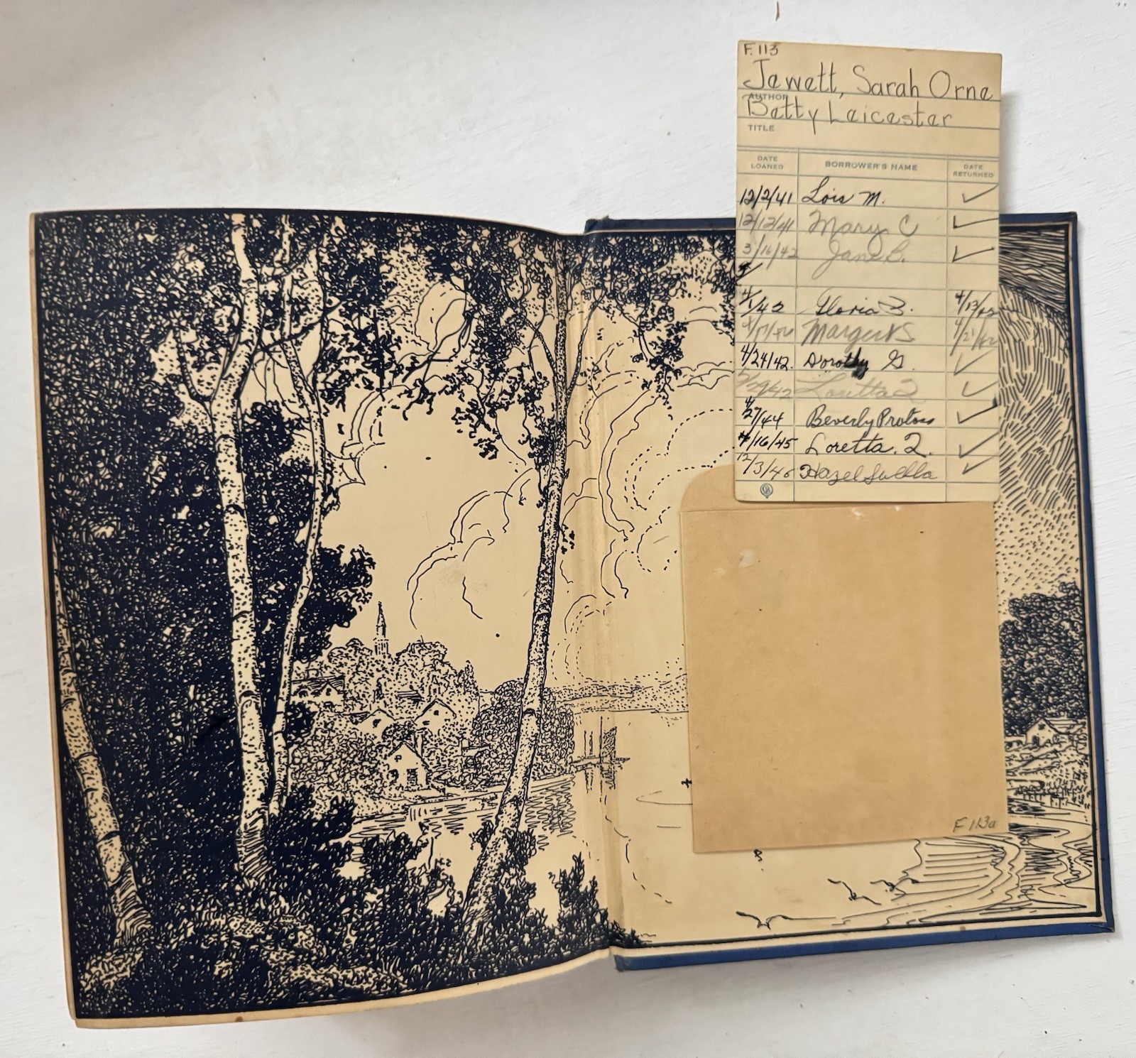 Betty Leicester A Story For Girls Sarah Orne Jewett 1929 Distressed Hardcover