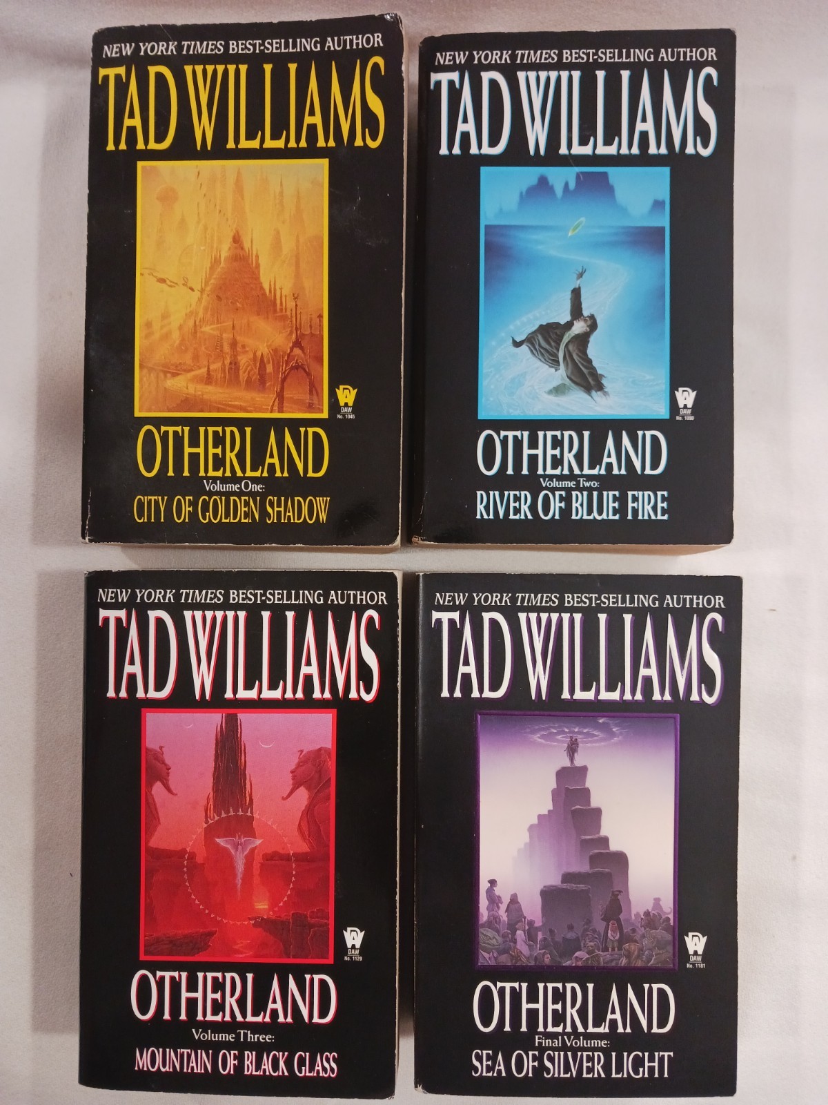 Tad Williams Otherland Complete Series Vol 1-4 PB Book Lot DAW SF Fantasy 1