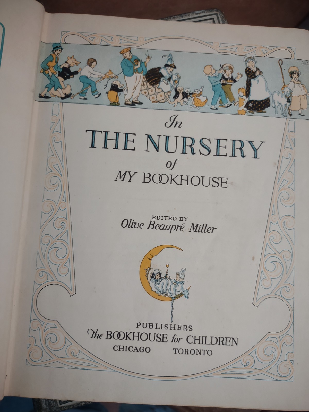My Book House Complete Set 1920’s 12 Books ~Olive Beaupre Miller