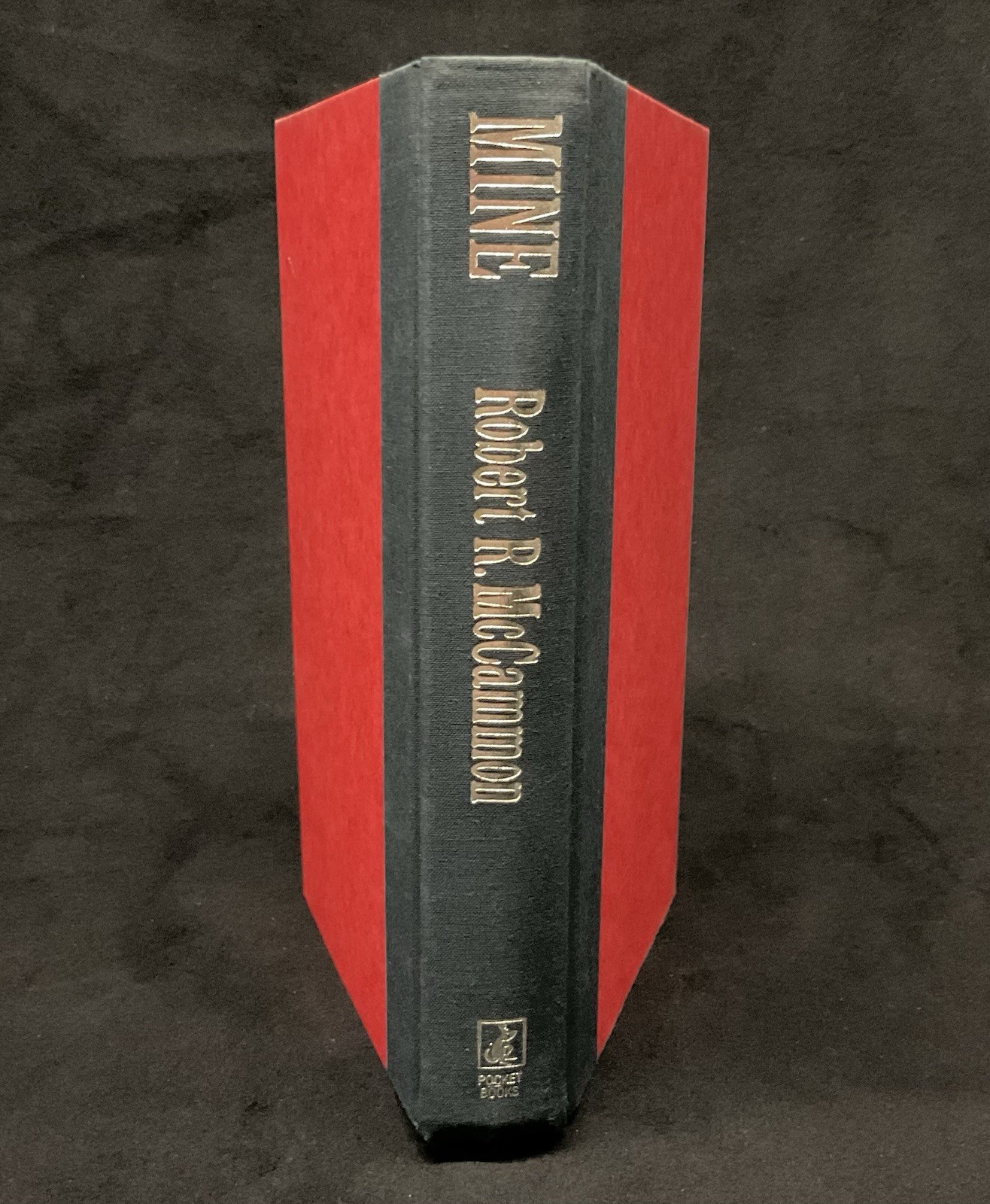 Mine by Robert McCammon (1990) Signed/Inscribed Hardcover First Edition VG Cond