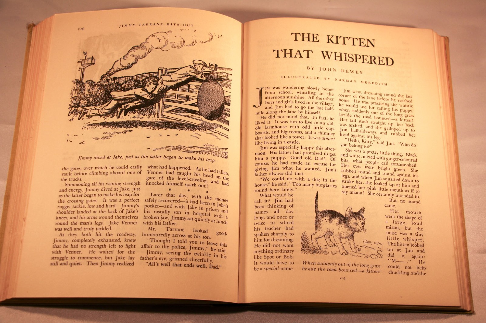 1948 Modern Gift Book for Children story anthology Odhams Press LTD hardcover