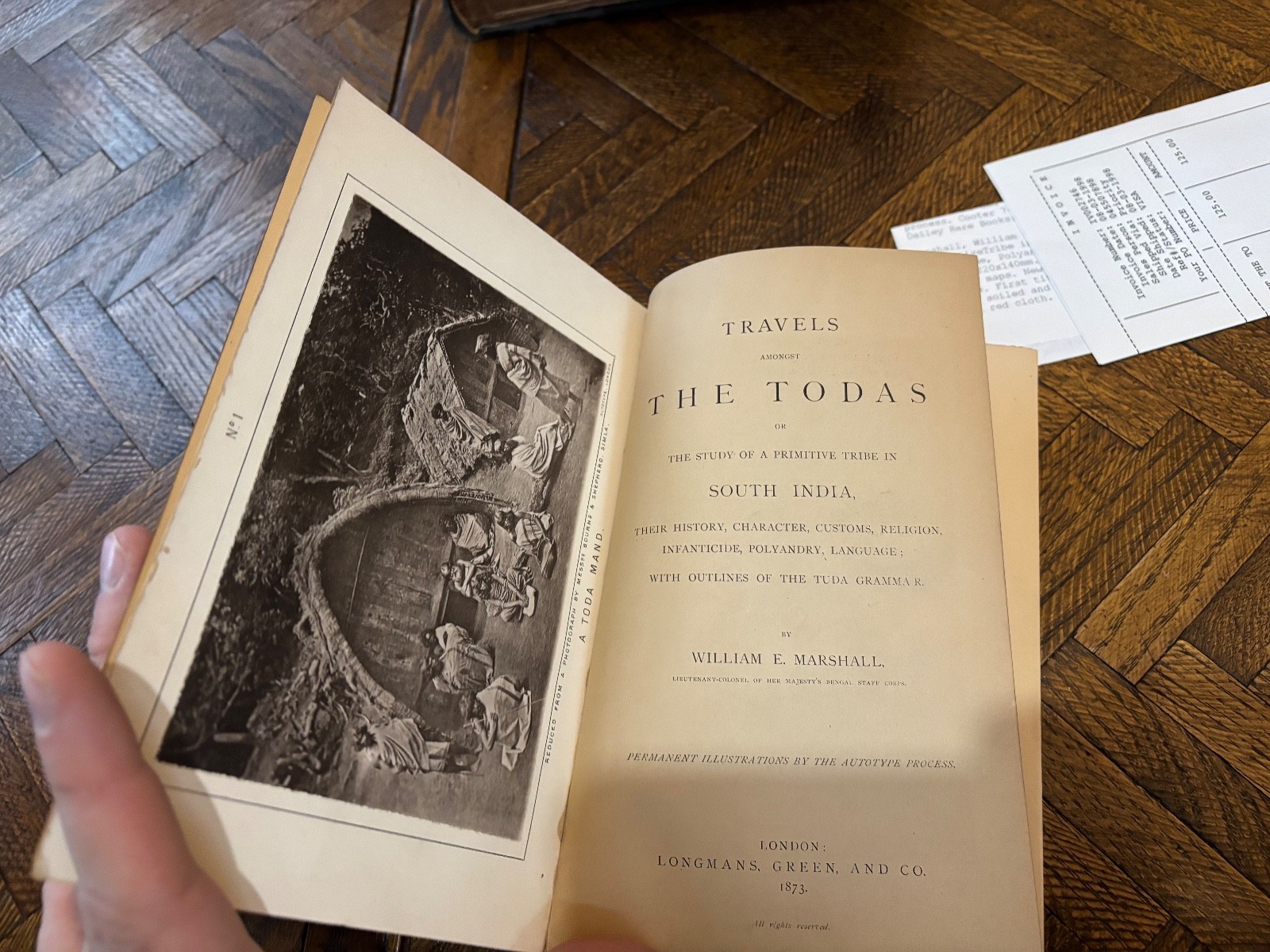 William E. Marshall – Travels Amongst the Todas (1873)