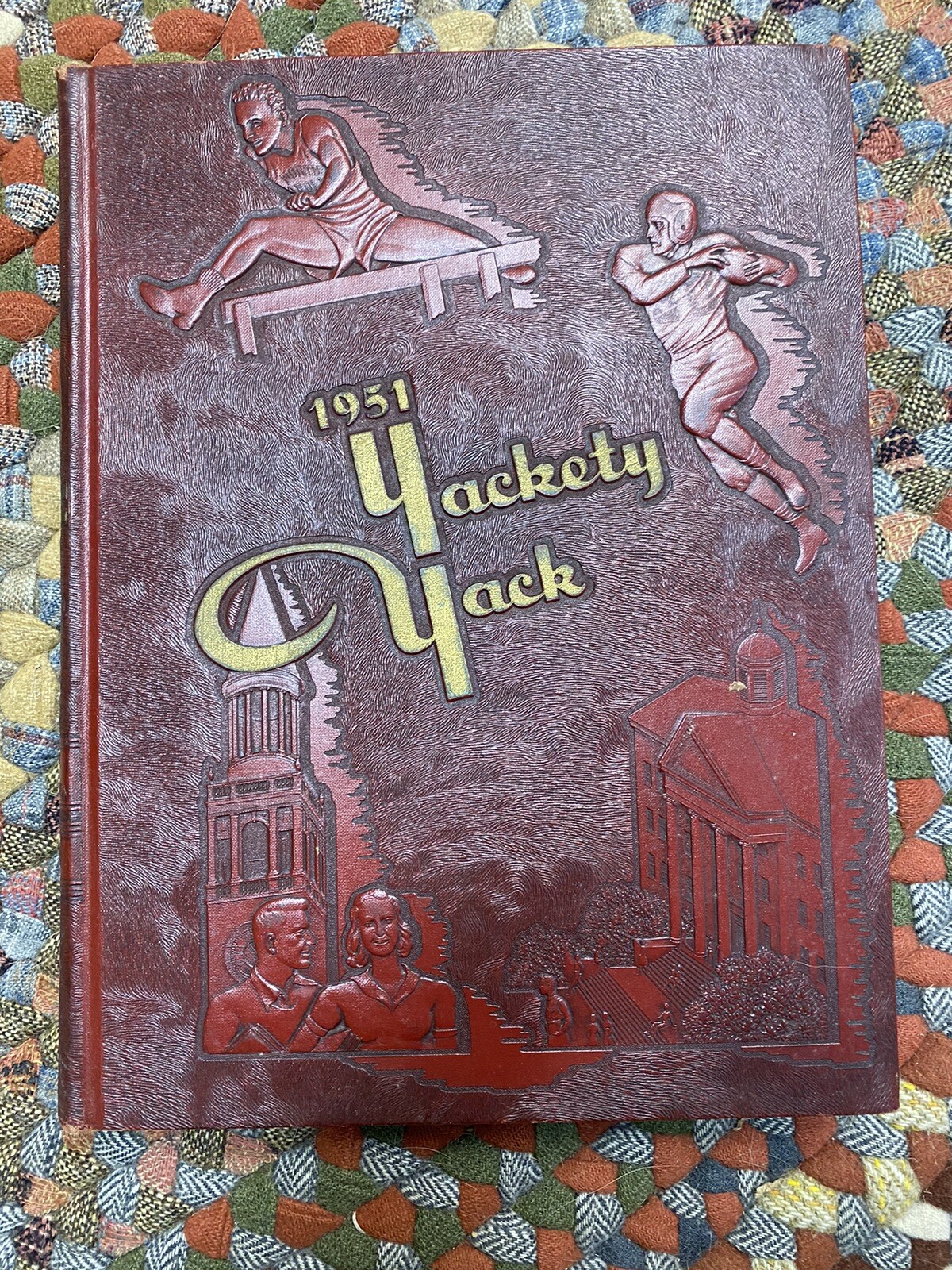 Univ of North Carolina YEARBOOK Chapel Hill, NC Yackety Yack 1951