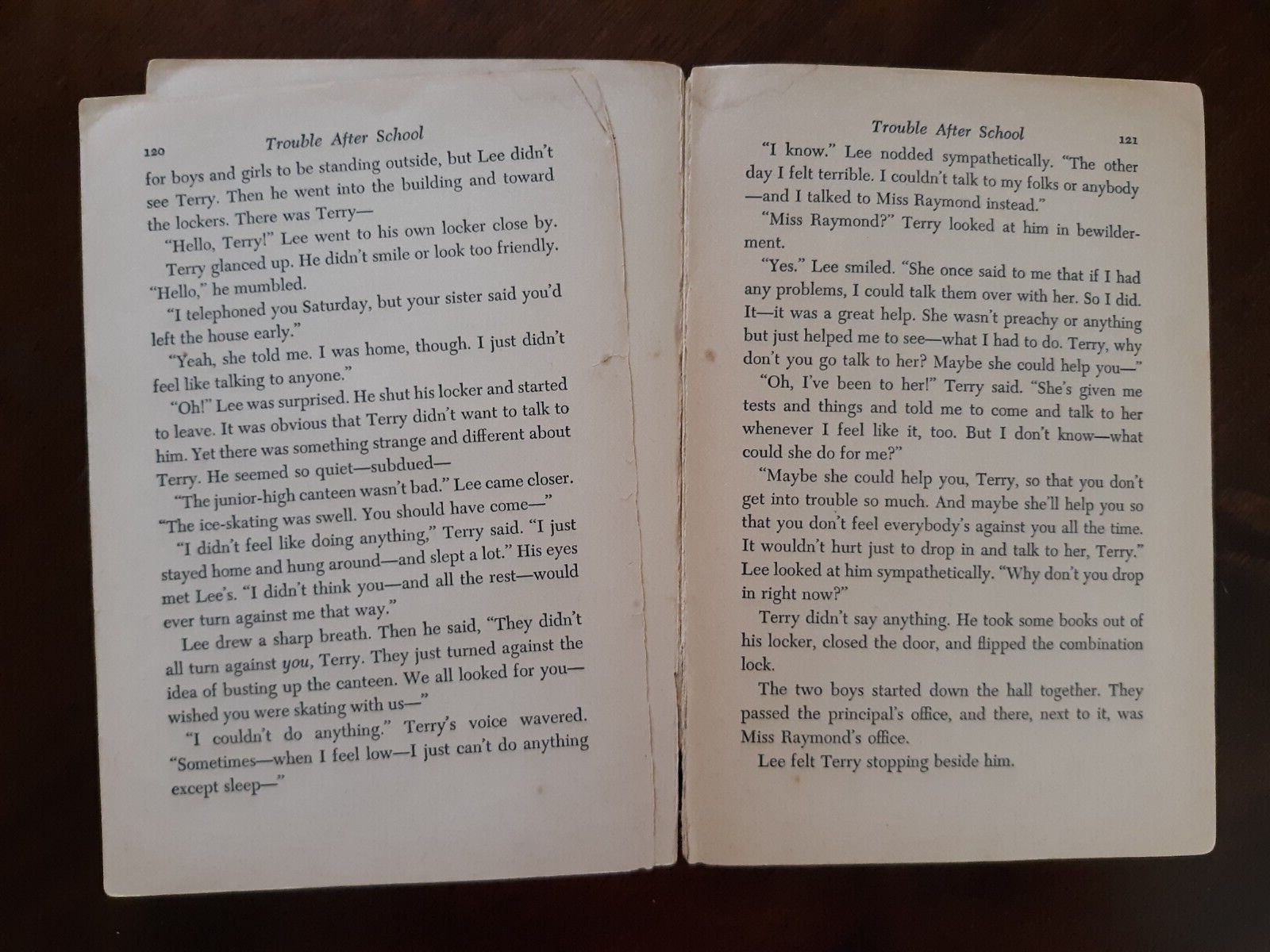 2 BKS-The School Train by Helen Acker and Trouble After School by Jerrold Beim