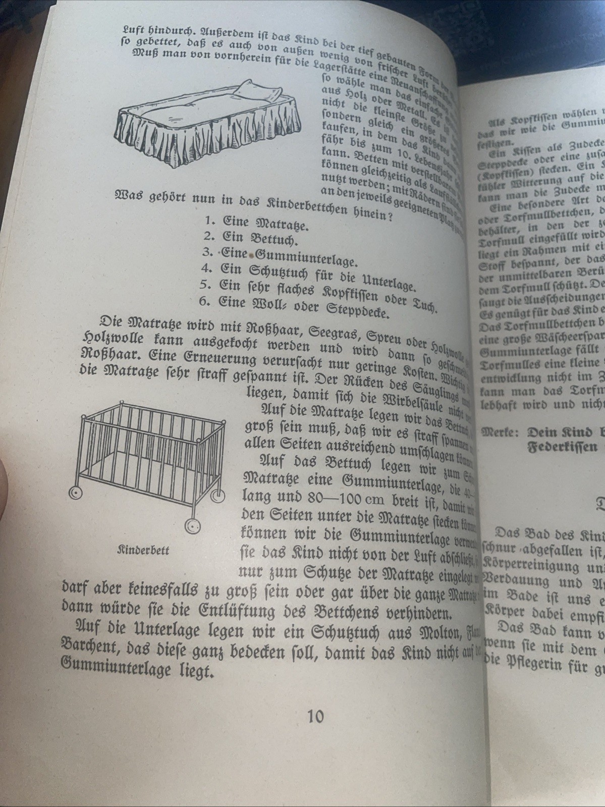 German Reader For Beginners Paul Valentine Bacon -School Book Rare Antique 1915