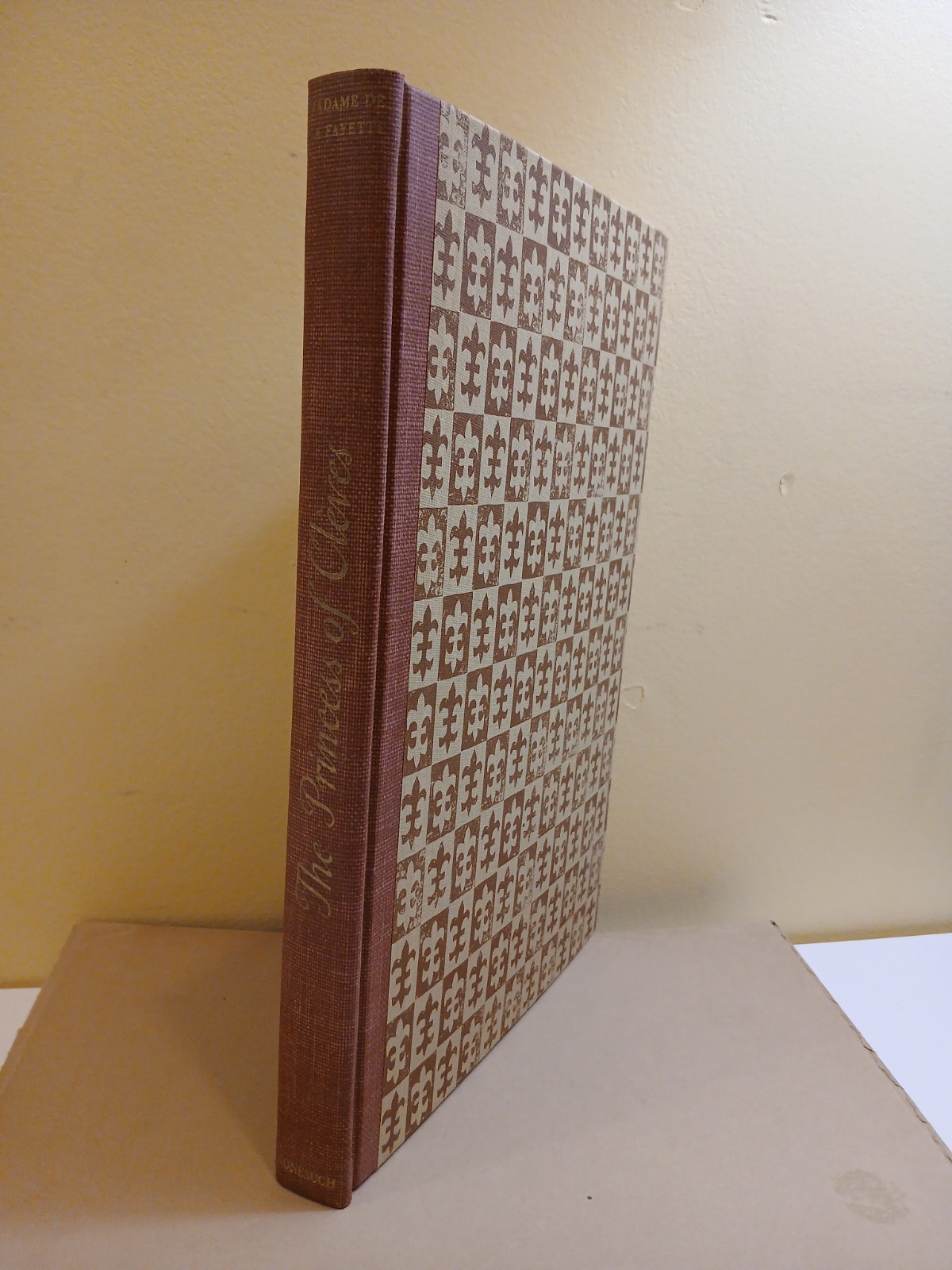 Vintage The Princess Of Cleves 1943 By Madame de La Fayette Nonesuch Press -L