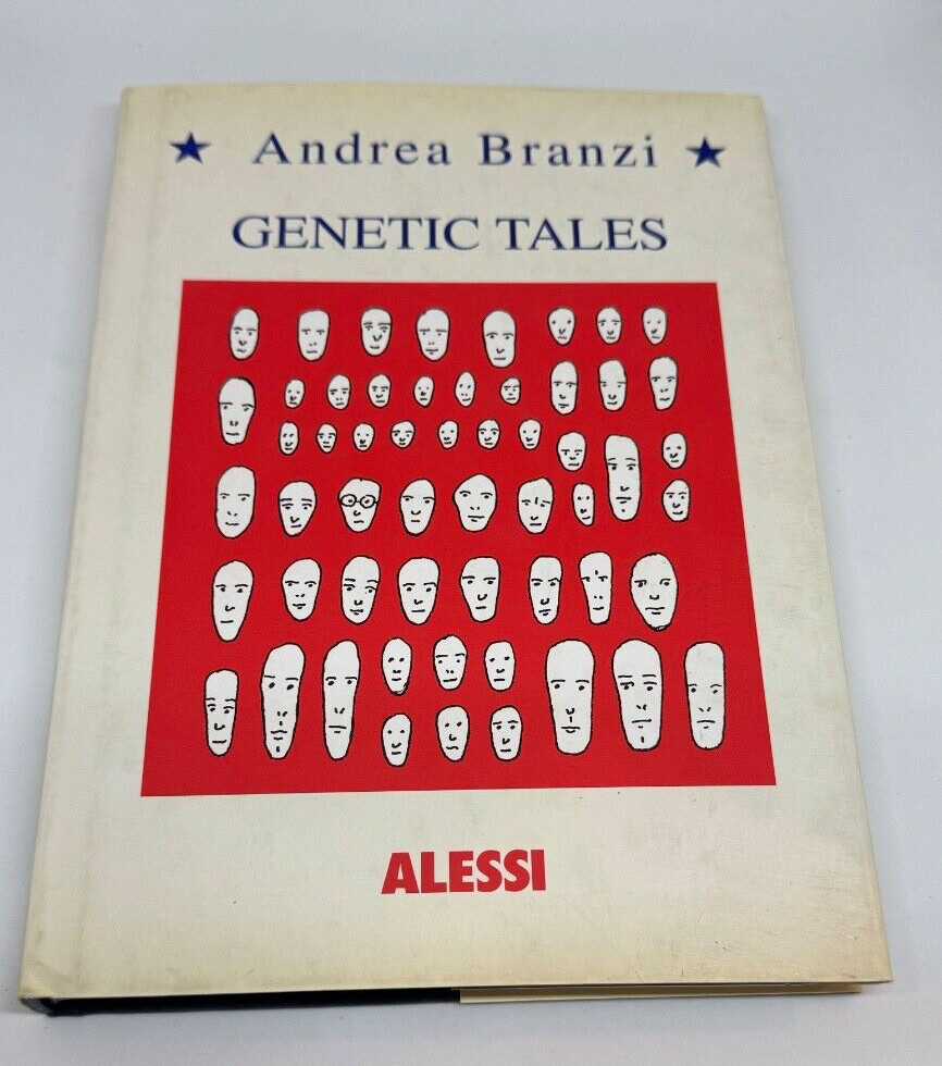Andrea Branzi, Genetic Tales. Alessi, 1998 1st Edition, SIGNED by Branzi