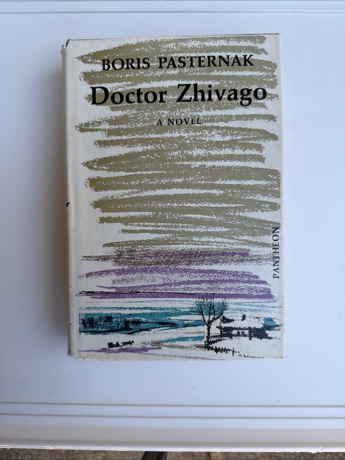 DR. ZHIVAGO BORIS PASTERNAK True 1st U.S. EDITION HC. Pantheon BK September 1958