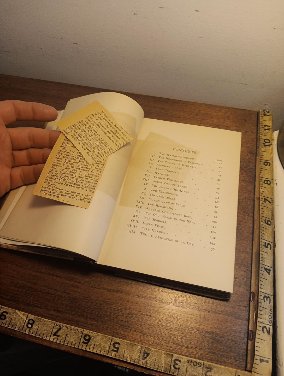 Charles B Reynolds: Old Saint Augustine, a Story of Three Centuries. HC, 1893