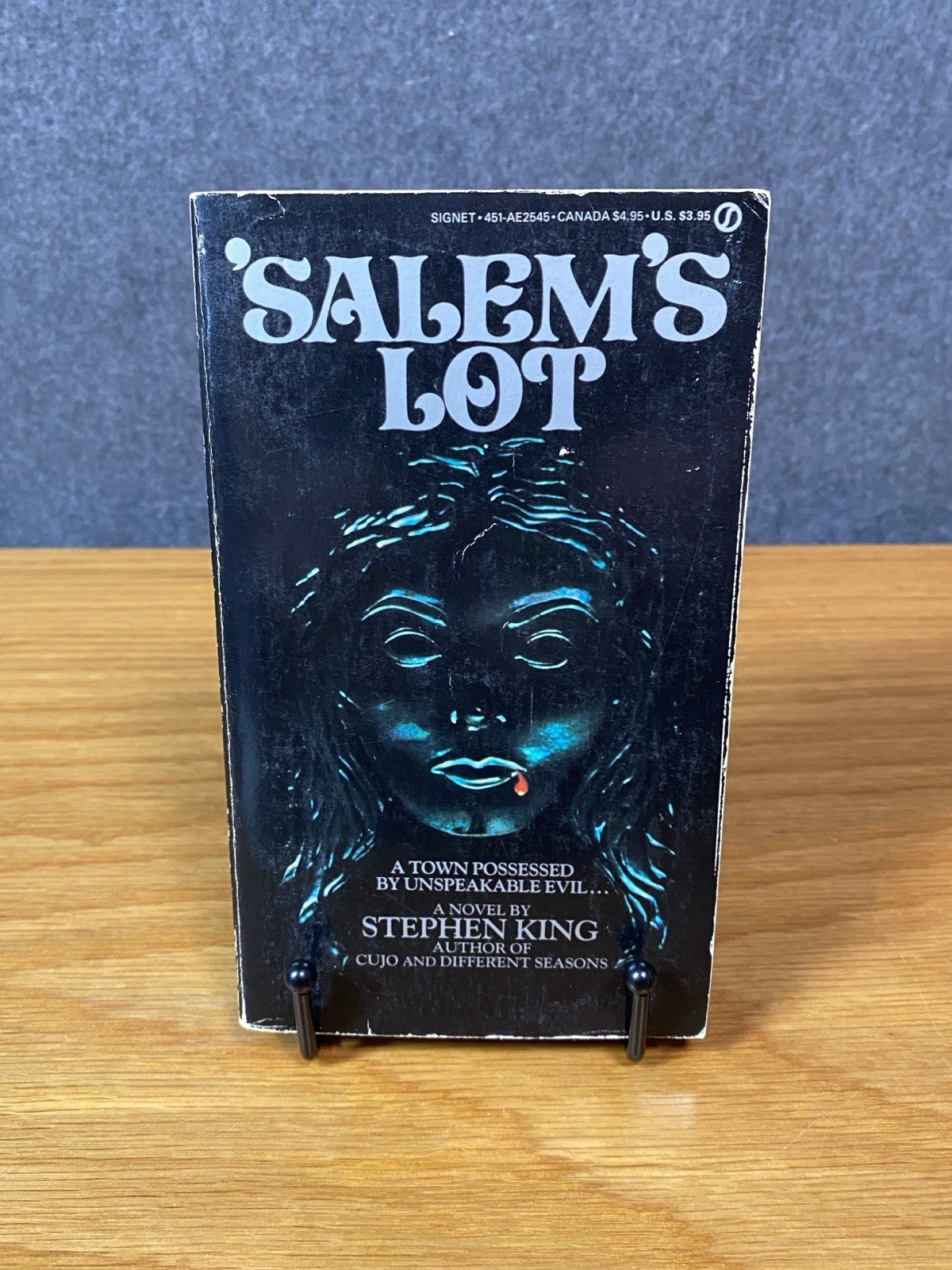 Stephen King Salem’s Lot First Signet Printing August 1976 Paperback Book