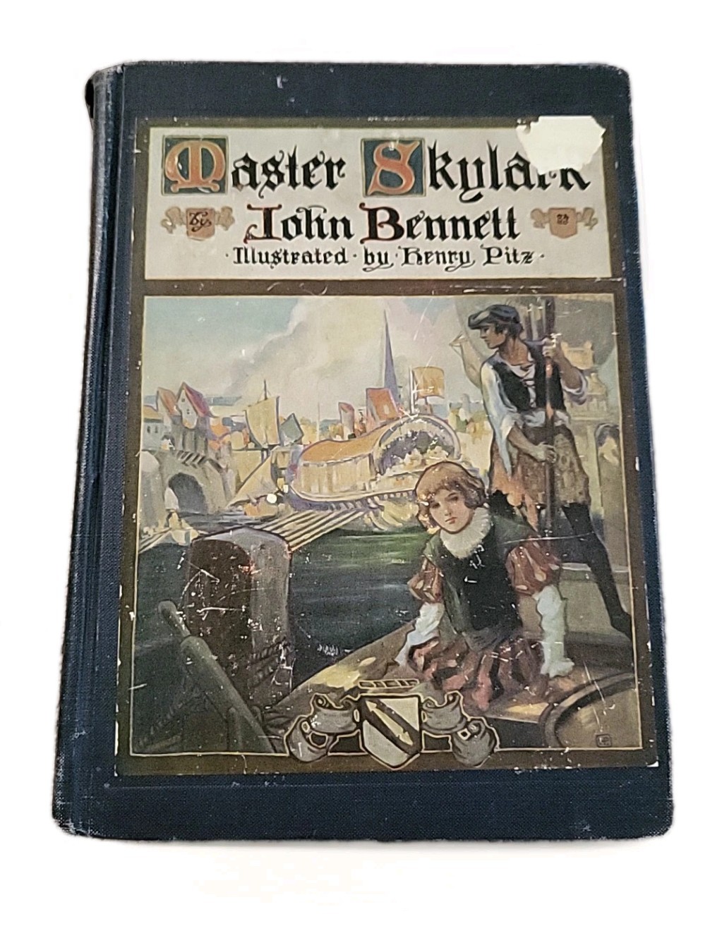 Master Skylark John Bennett Illustrated Hardcover Ephemera Vintage 1922 Htf