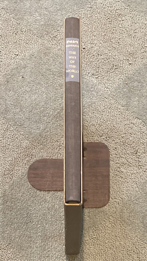 The Way of the World by William Congreve, Heritage Press HC ’59 w/ Sandglass