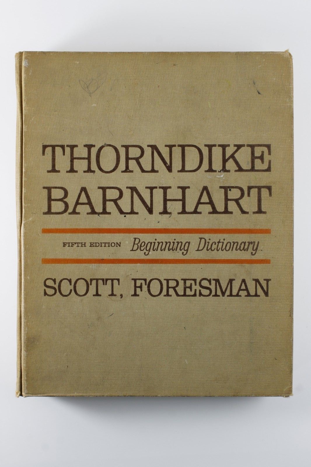 Vintage Thorndike Barnhart, Beginning Dictionary, Scott, Foresman, 5th Edition