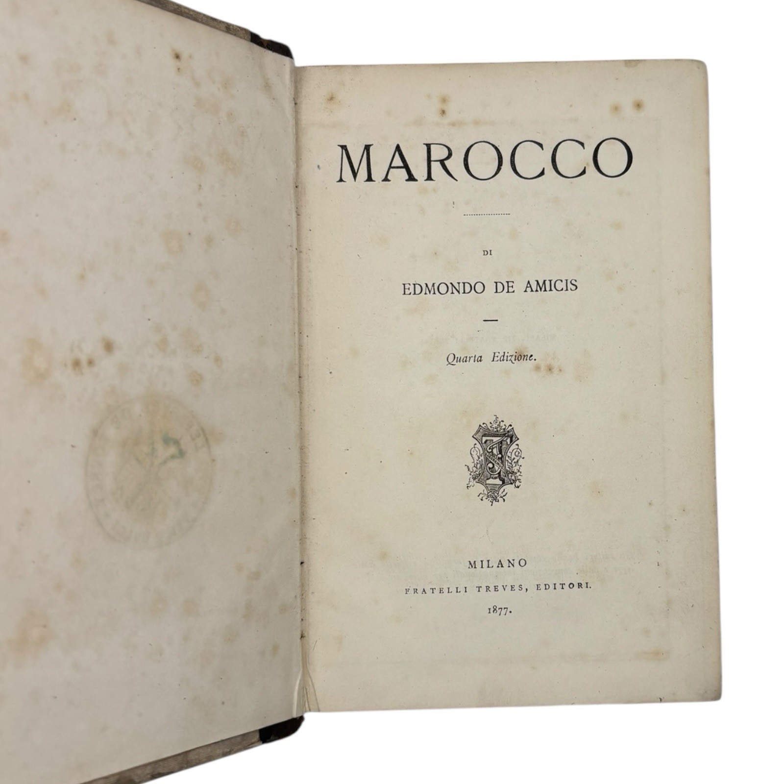 Marocco, Edmondo De Amicis, 1877