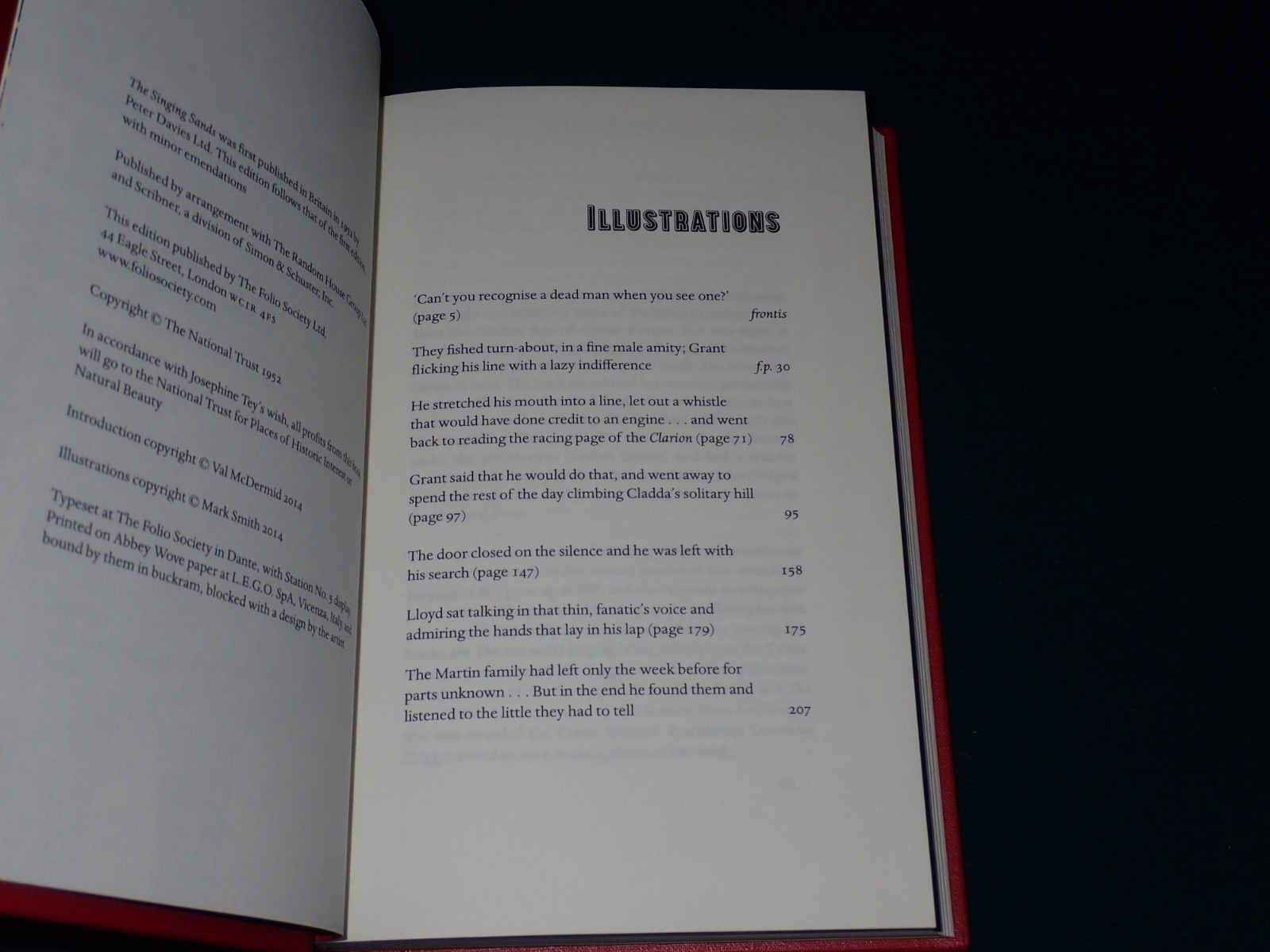 The Singing Sands Josephine Tey Folio Society 2014