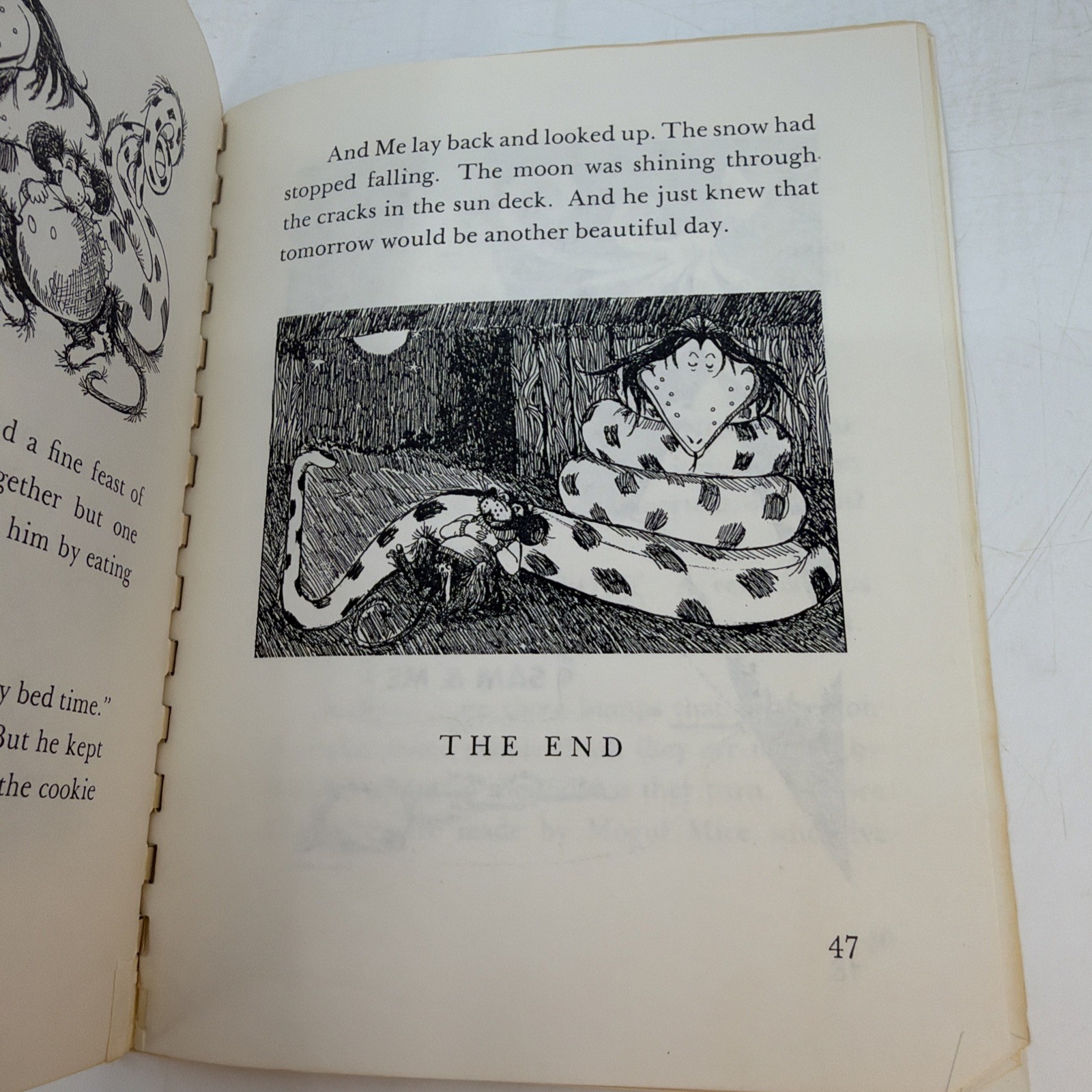 Sam & Me Patrick Ellam 1969 Illustrated Comb Bound Book Minim (AZ92)