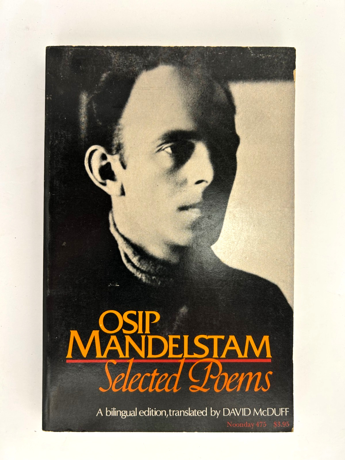 Osip Mandelstam Selected Poems 1975 Noonday Press Bilingual Russian English