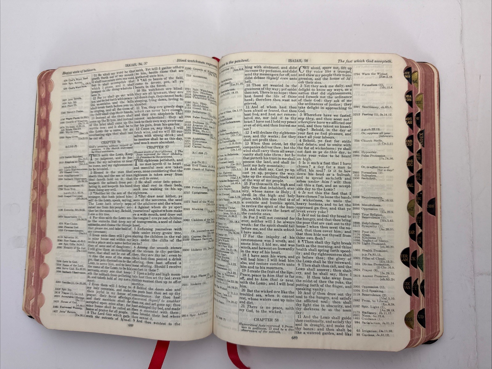 The New Chain Reference Bible Fourth Improved Edition King James Version 1964