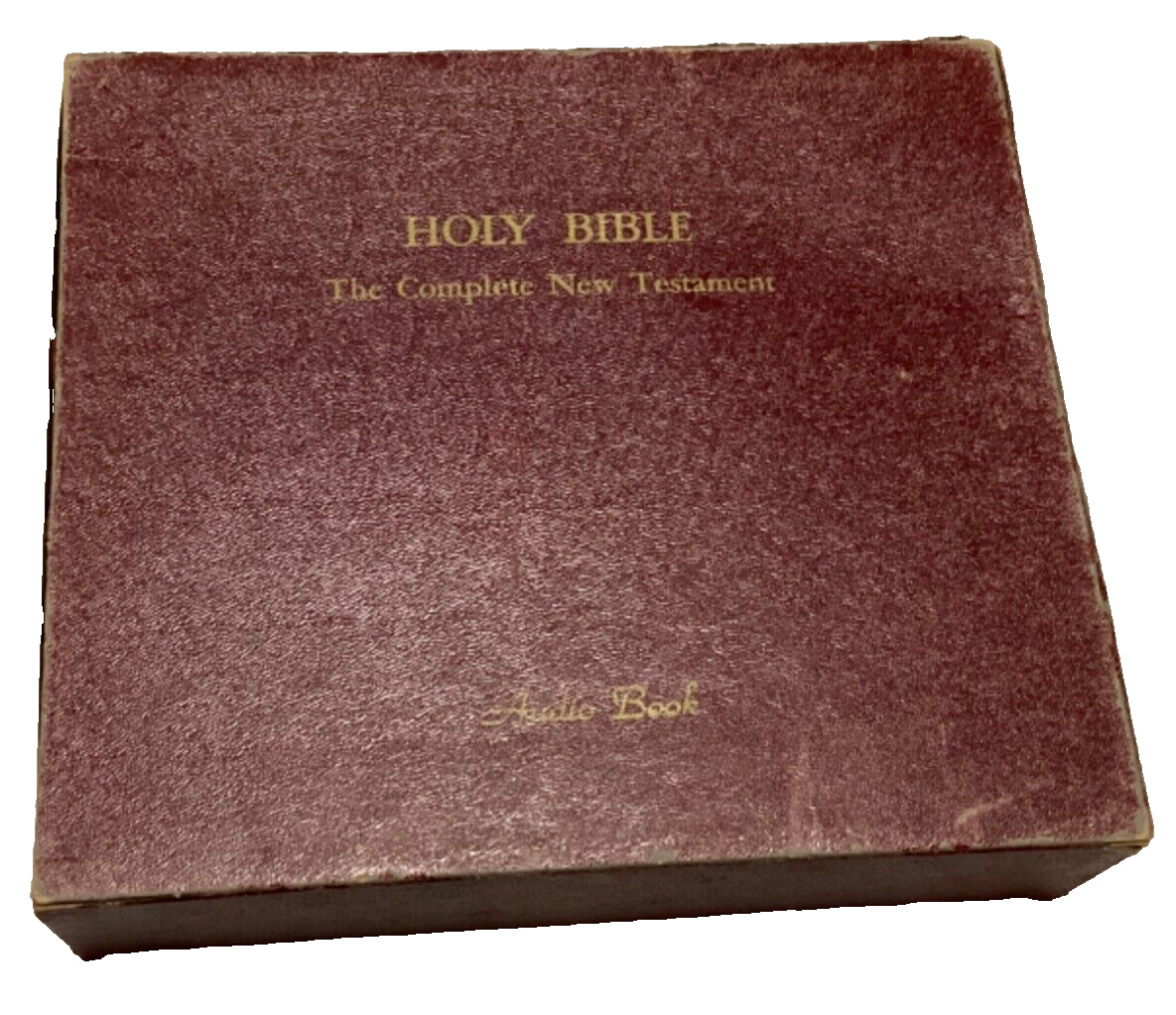 Holy Bible Complete New Testament Audio Book 26 Ultra Microgroove 16 RPM Records
