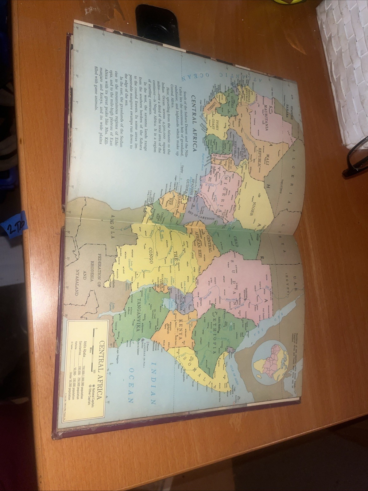 The Golden Book Picture Atlas of the World ~ Africa 1st Edition