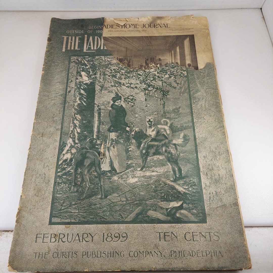 The Ladies Home Journal Curtis Publishing Philadelphia Feb 1899 Vol XVI No 3
