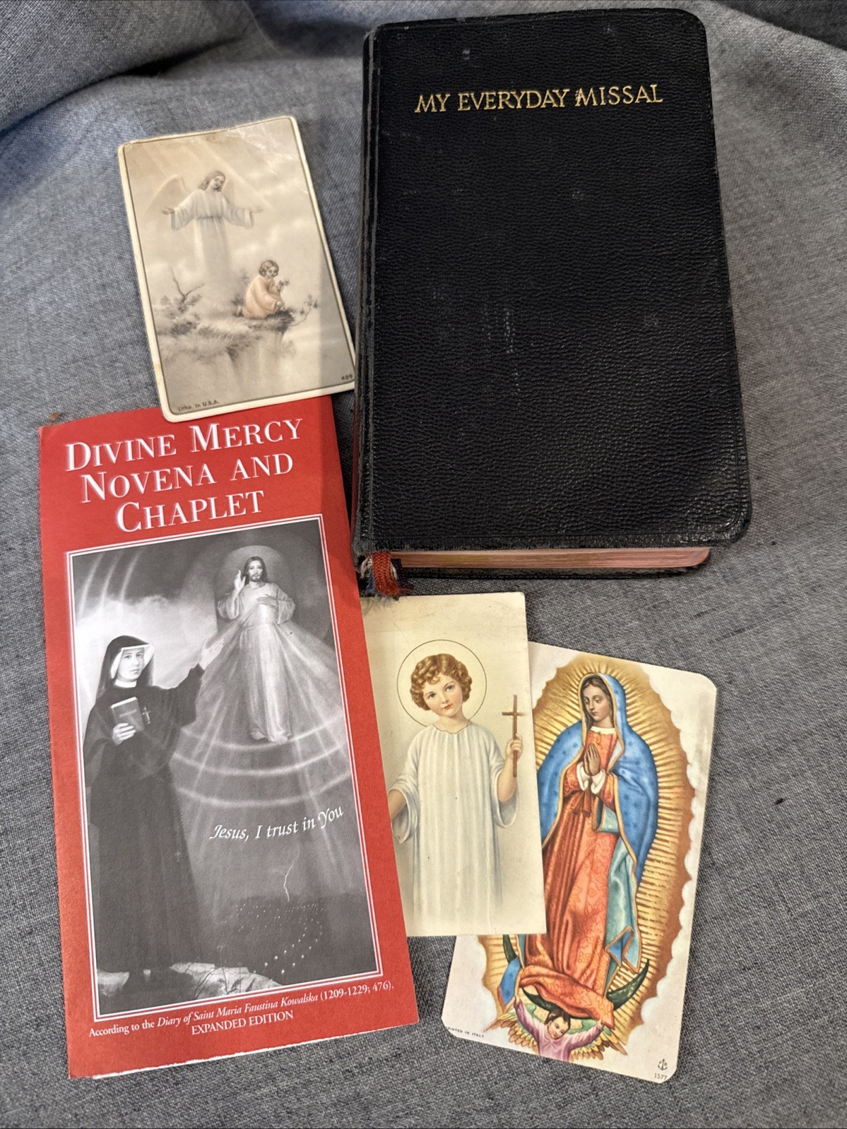 1948 Saint Mary My Everyday Missal & Heritage Benzinger Bros, Inc Plus Xtras