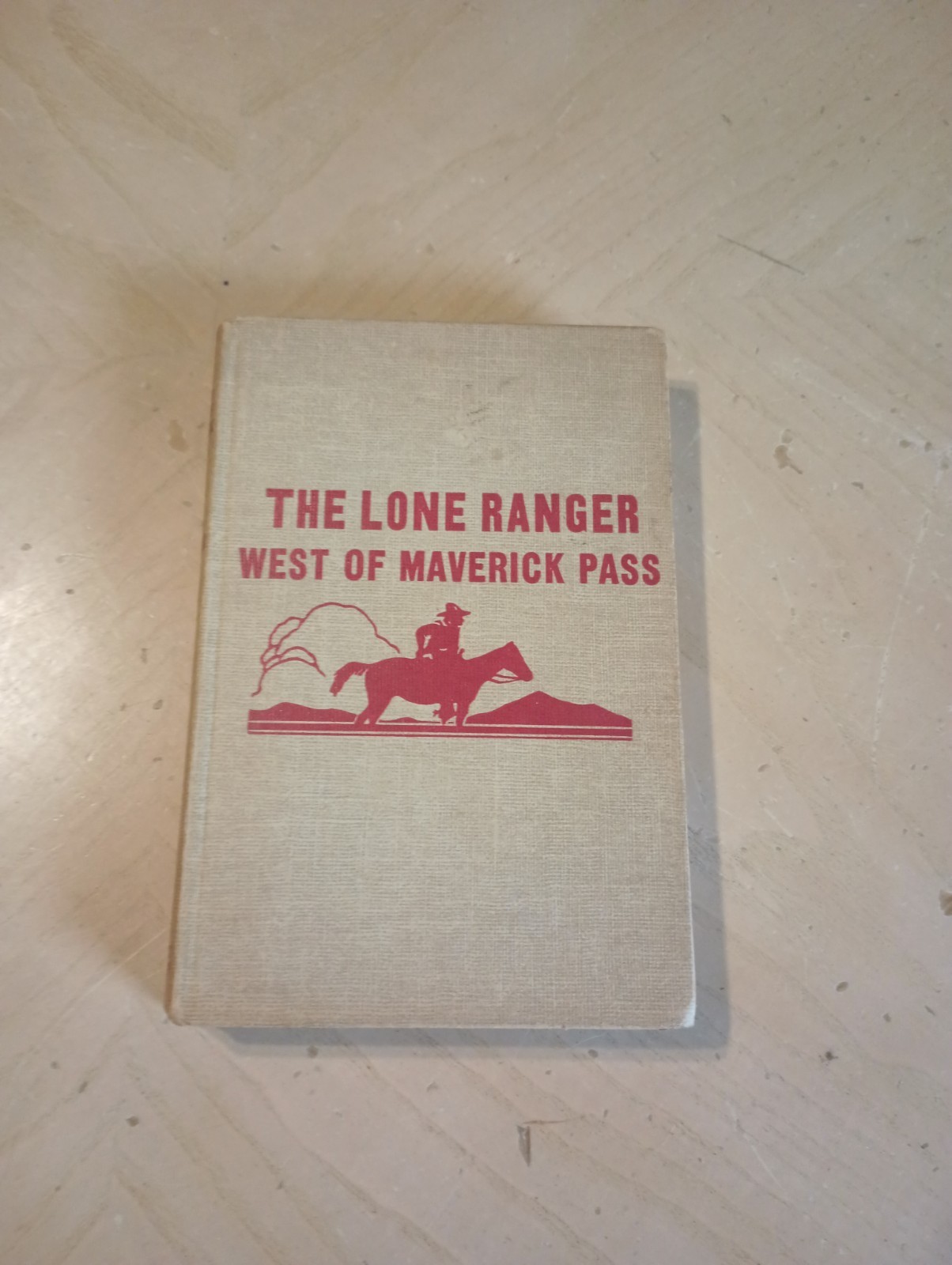Western Novel THE LONE RANGER West of Maverick Pass 1951 1st Ed. Fran Striker 17
