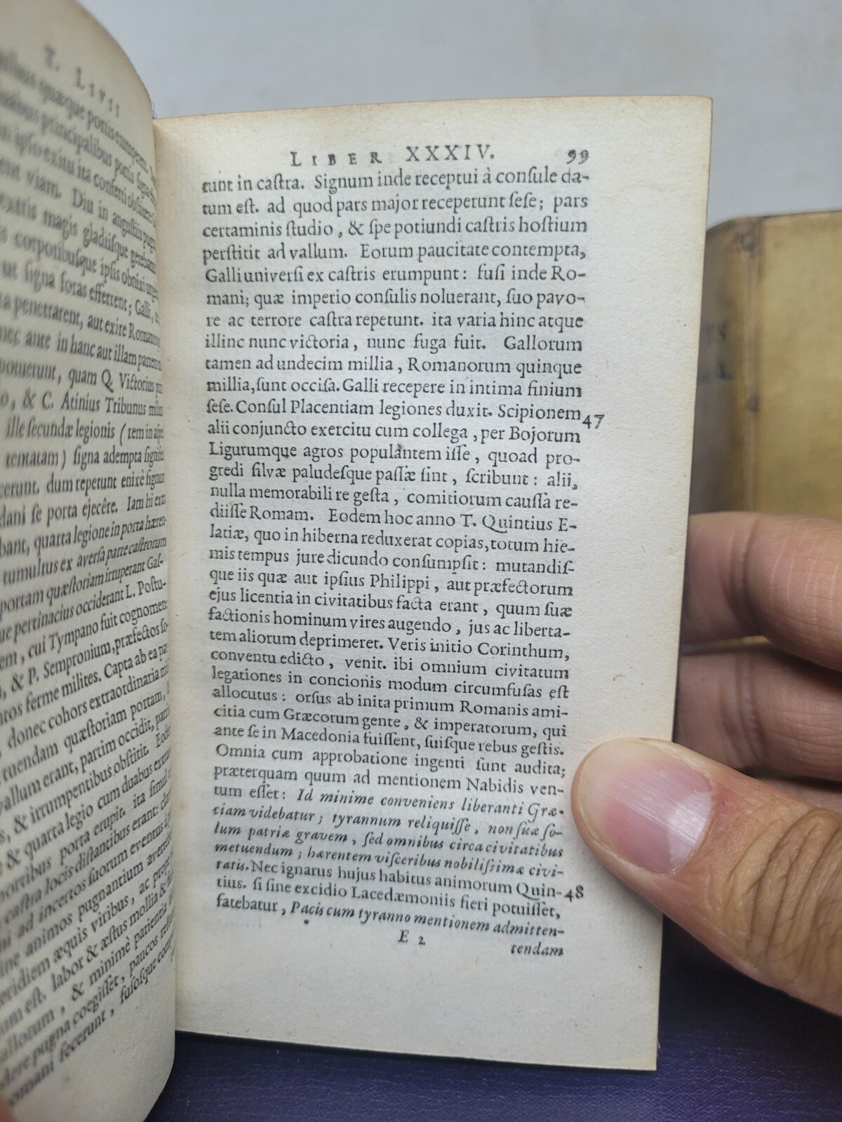 Titi Livii Historiarum Libri 1645/1644 ~ Titus‘ History of Rome ~ Four Volumes