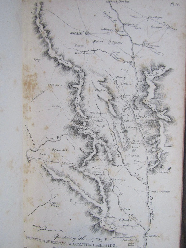 1842 Napier HISTORY OF THE WAR IN THE PENINSUA AND SOUTH FRANCE Rare 5 Vols MAPS