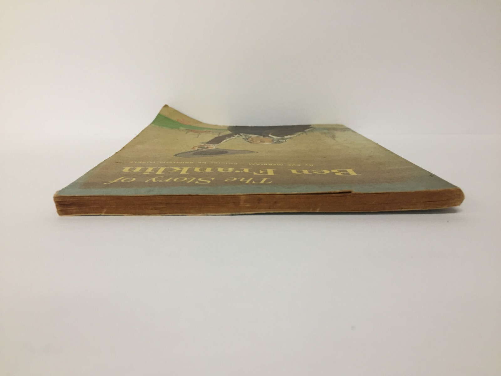 The Story of Ben Franklin by Eve Merriam Vintage 1965 Scholastic Paperback Book
