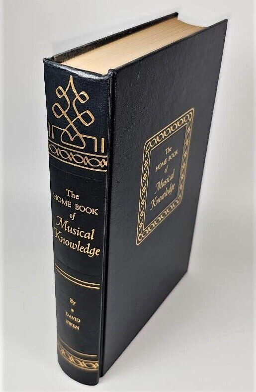 The Home Book of Musical Knowledge David Ewen 1954 Prentice-Hall 1st edition