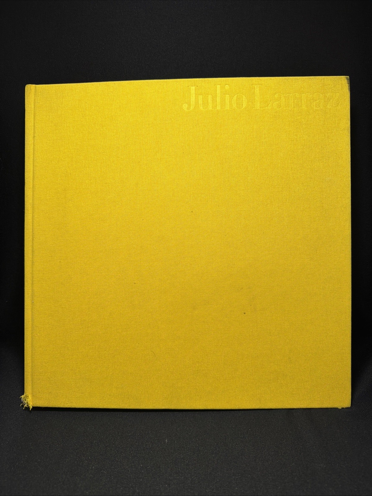 Edward Lucie-Smith – JULIO LARRAZ – 1st ed 2003, Inscr. by Artist w/Drawing Read