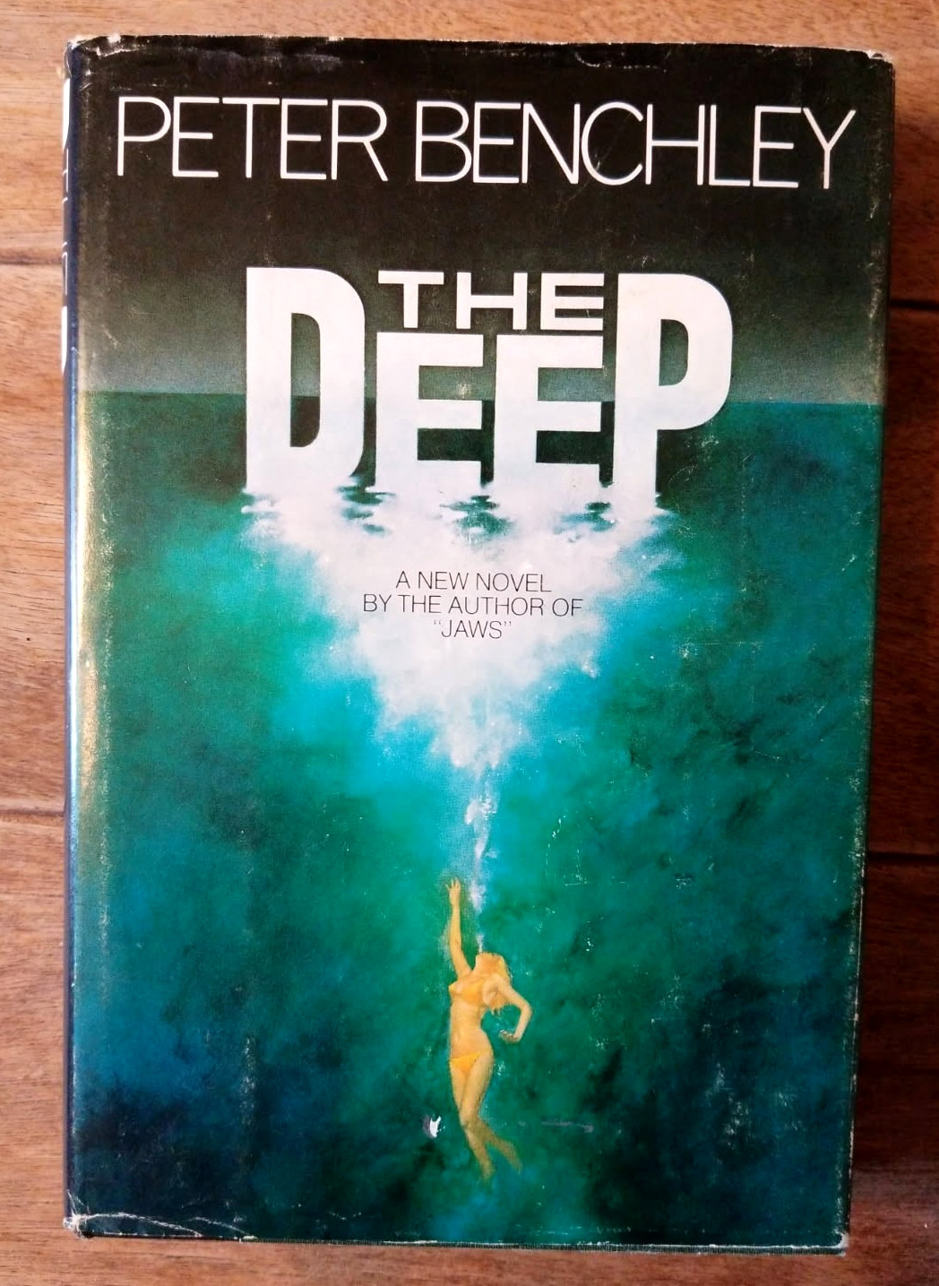 The Deep 1976 First Edition Hardcover Book Peter Benchley