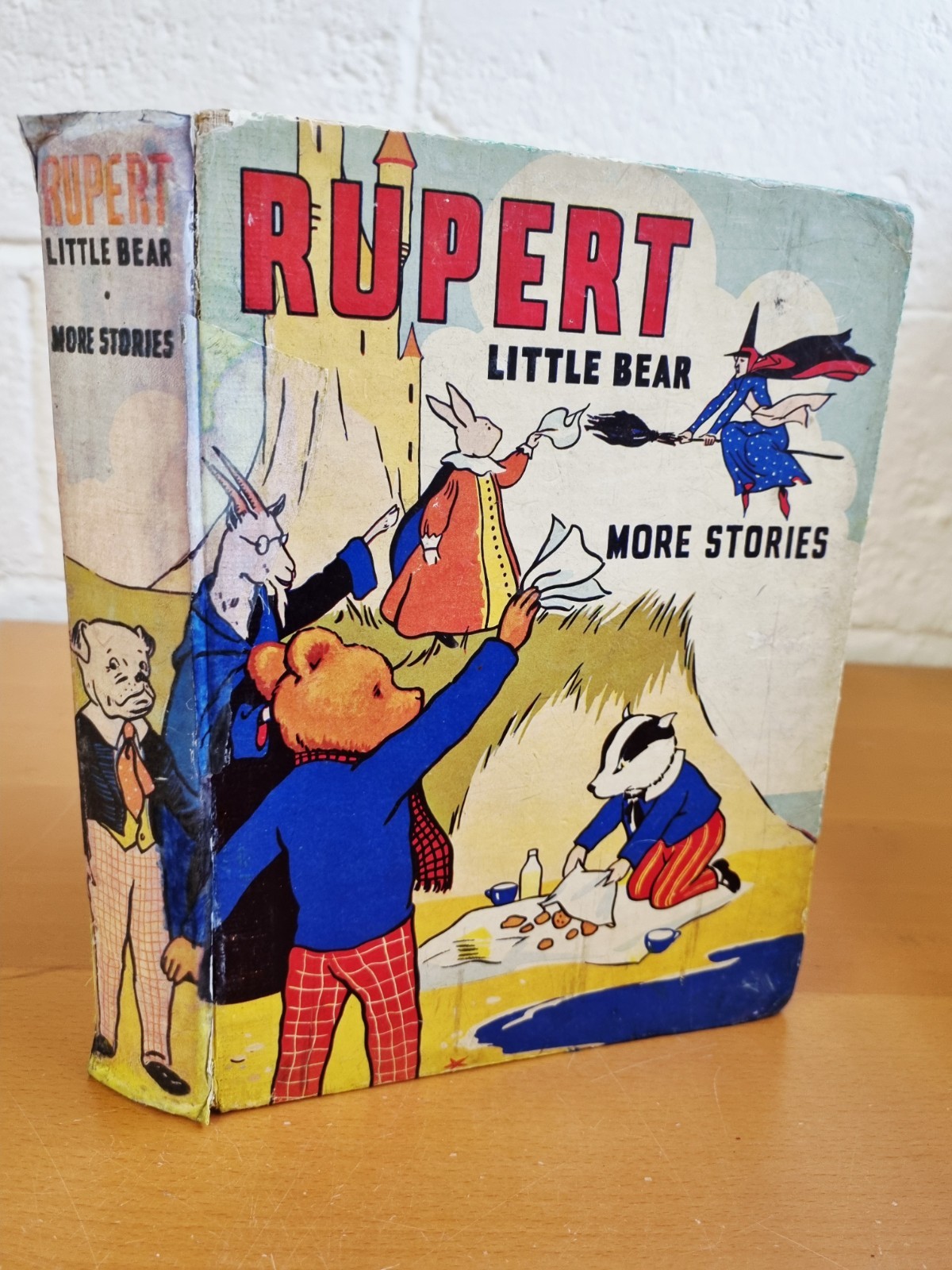 MARY TOURTEL Rupert Little Bear More Stories – 1st ed 1939 Sampson Low
