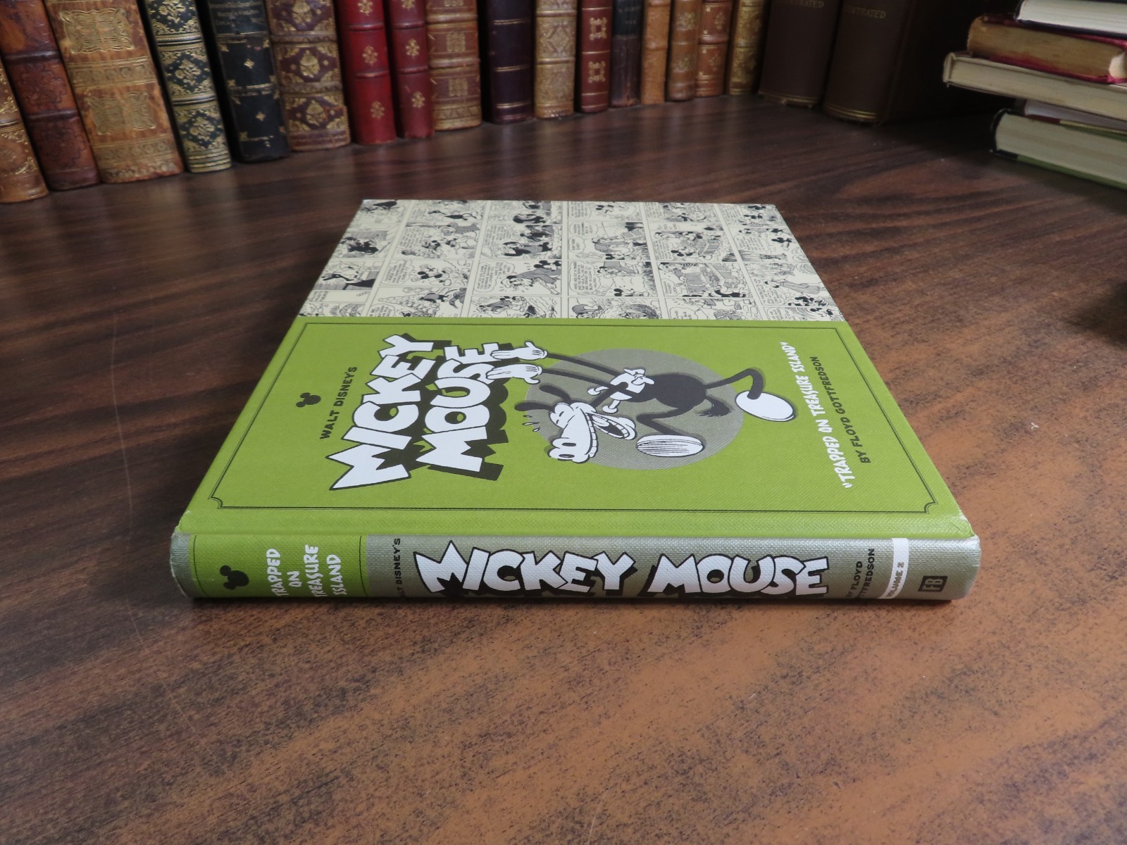 Mickey Mouse Trapped on Treasure Island 9781606994955 HC 2011 Floyd Gottfredson