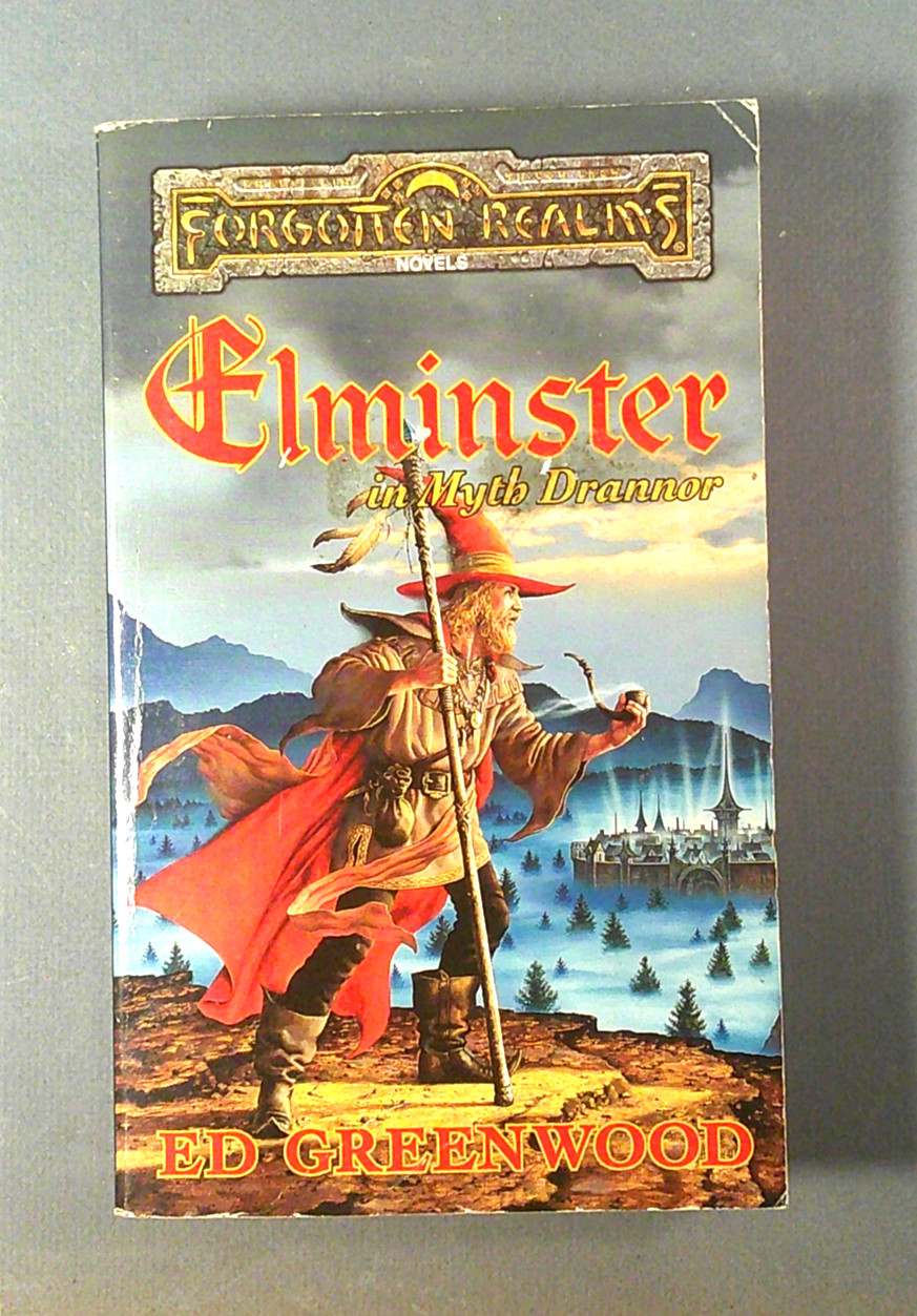 „Elminster in Myth Dranner“ by Ed Greenwood. Fantasy PB UNREAD Tight. Clean.