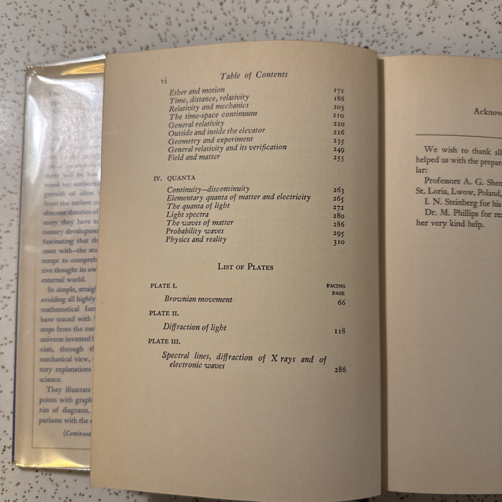 1938 THE EVOLUTION OF PHYSICS by EINSTEIN & INFELD Dust Jacket