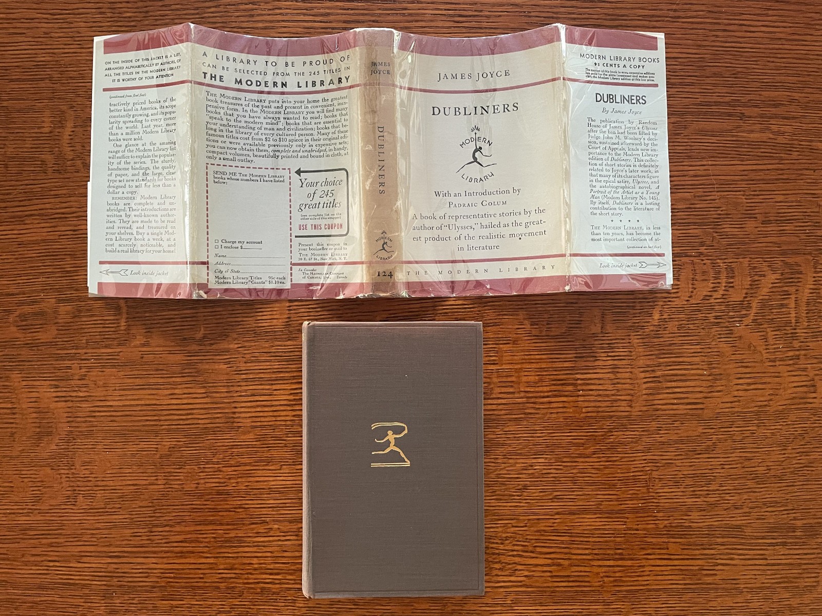 Modern Library Flexi w/ Jacket – Dubliners by James Joyce, #124