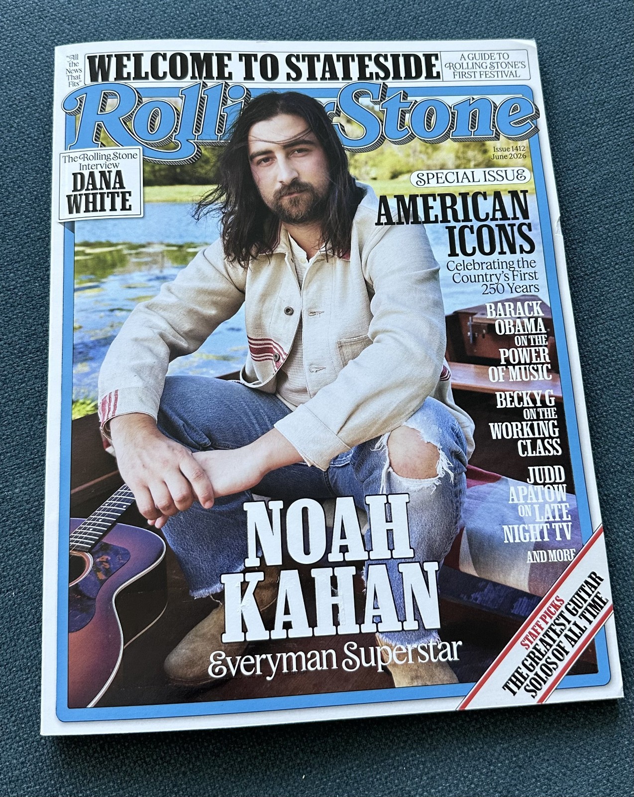 ROLLING STONE USA MAGAZINE JUNE 2026 NOAH KAHAN