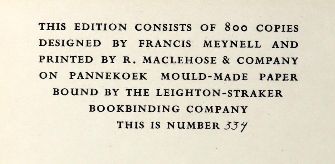 Nonesuch Press Leather Binding 1938 The Confessions of J J Rousseau