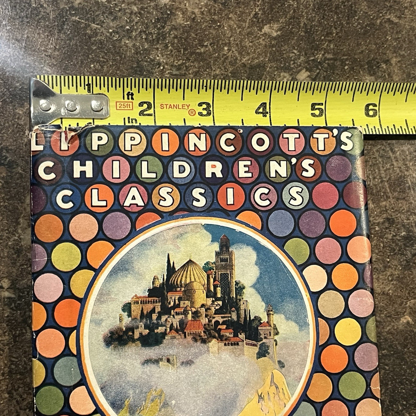 LIPPINCOTT’S Children’s CLASSICS Wonderland Stories Selected Rare Dust Jacket
