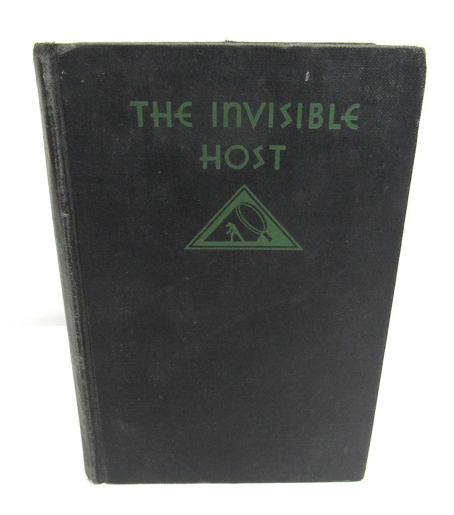 The Invisible Host by Gwen Bristow & Bruce Manning 1930 1st Ed Mystery League