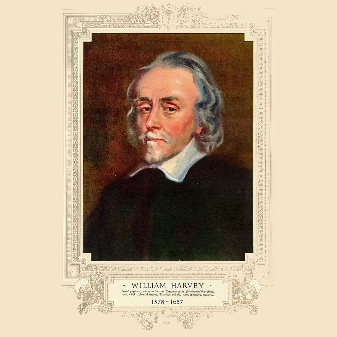 William Harvey: Anatomical Exercitations; reprint 1653 classic; leather