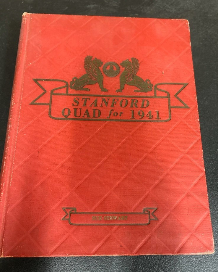 1941 LELAND STANFORD JUNIOR UNIVERSITY YEARBOOK VINTAGE