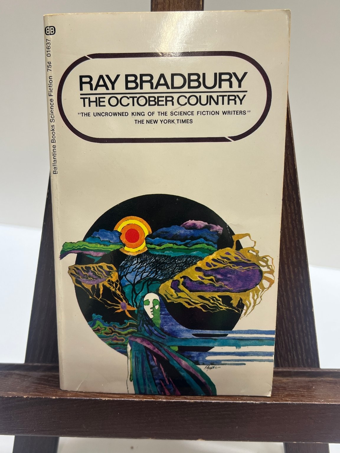 THE OCTOBER COUNTRY Ray Bradbury 1969 Ballantine Books Illustrated