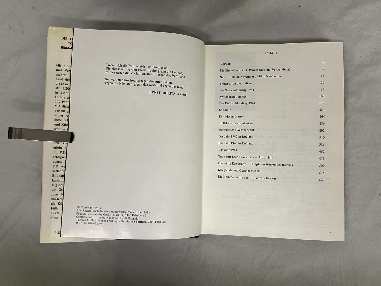 DIE 11. PANZER DIVISION ‚Gespensterdivision‘ Bilddokumente 1940-1945 by Schrodek