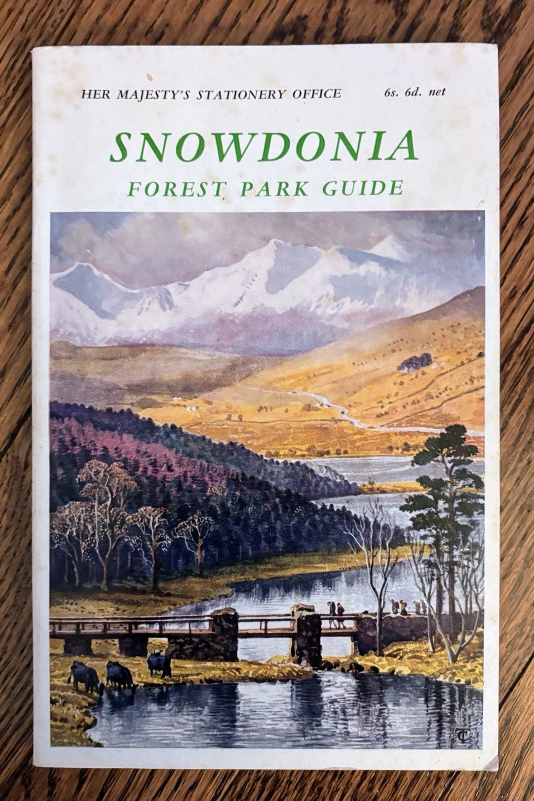 SNOWDONIA Forest Park Guide – 1969 – Her Majesty’s Stationery Office