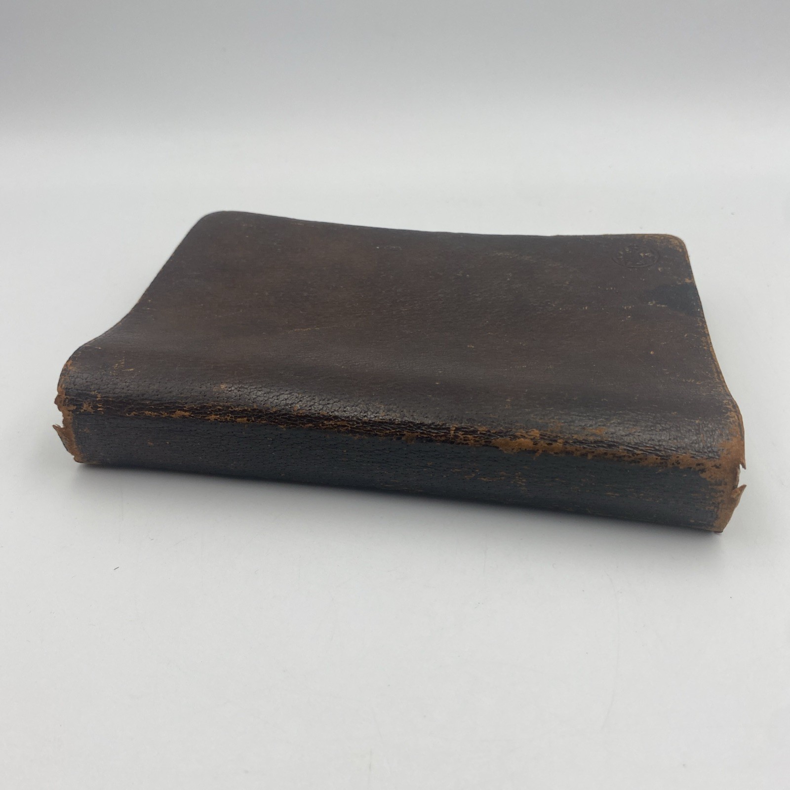 RARE Antique 1800s Nelson’s Bible Atlas Old Testament YMCA Leather READ