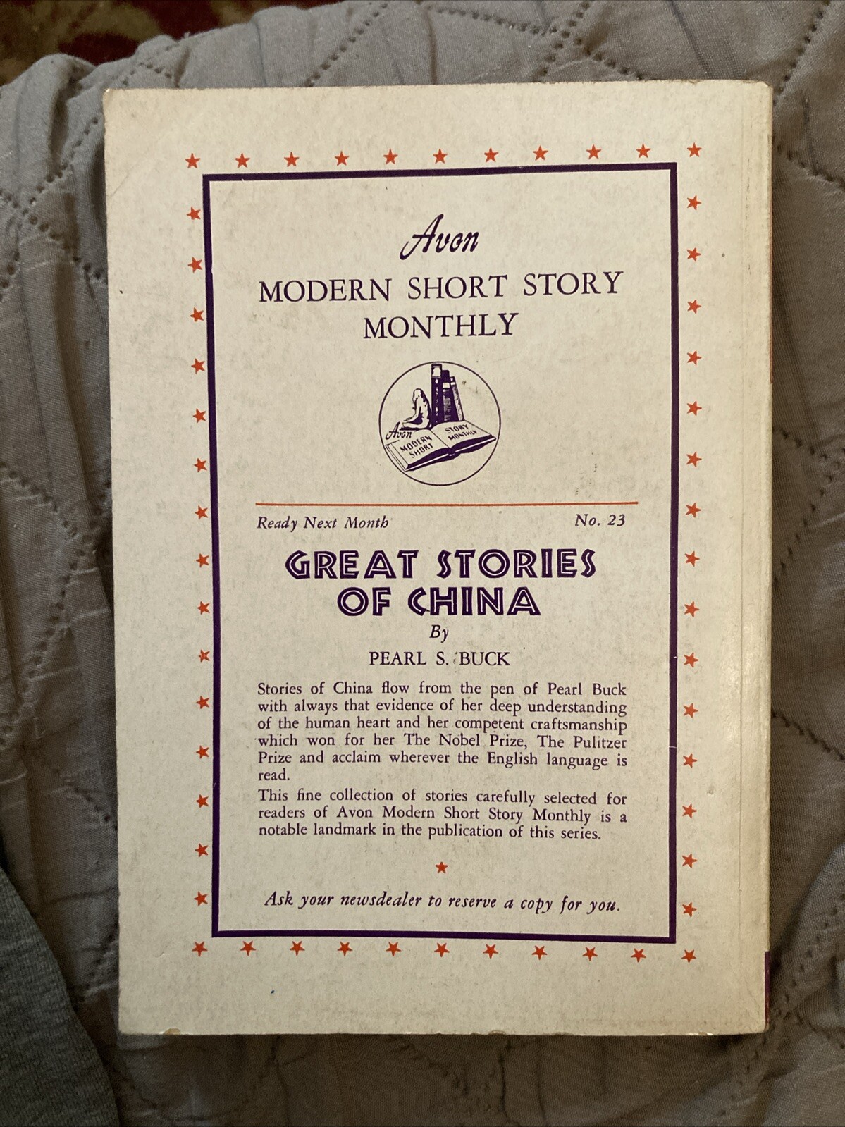 Digest Vintage Pb, 13 Career In C Major by Cain, Avon Modern SSM 22, 1945, SVG